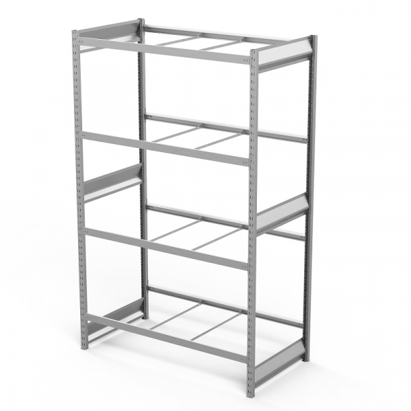 Стеллаж грузовой СГ Ультра (2500х1500х500) 4 яруса, без настила, для шин, дисков, колес HV Market