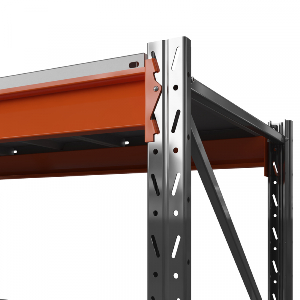 Стеллаж металлический ОПТИМА, 2500х1250х785 мм. Полки: 4 шт. метал.