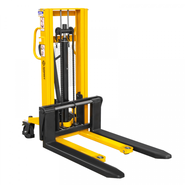 Штабелер гидравлический SDA 1020 (1000 кг; 2 м; вилы 300-850 мм) SMARTLIFT HV Market
