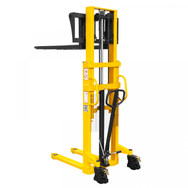 Штабелер гидравлический SDA 1020 (1000 кг; 2 м; вилы 300-850 мм) SMARTLIFT HV Market