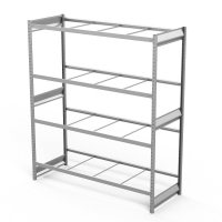 Стеллаж грузовой СГ Ультра (2500х2100х600) 4 яруса, без настила, для шин, дисков, колес HV Market