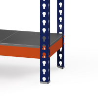 Стеллаж Профи Т (2000/1845/770), 3 яруса металл оц. HV Market