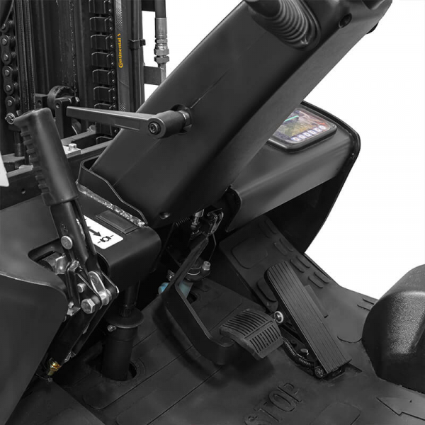 Электропогрузчик трёхопорный CPD20TVL (2000 кг, 4,8 м, li-ion 80В / 150Ач) SMARTLIFT HV Market