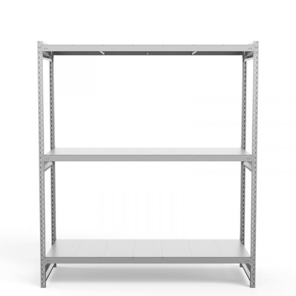 Стеллаж грузовой СГ Ультра (2500х1800х500) 3 яруса, цинк