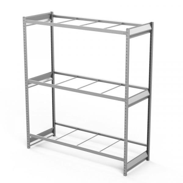 Стеллаж грузовой СГ Ультра (2500х1800х1000) 3 яруса, без настила, для шин, дисков, колес