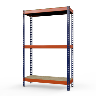 Стеллаж металлический Профи-Т 2000x1845x1005 мм. Ярусы: фанера 3 шт. (Т-160/L F/3) HV Market