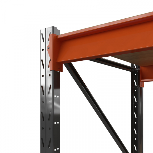 Стеллаж металлический ОПТИМА, 3000х1250х785 мм. Полки: 4 шт. фанера HV Market