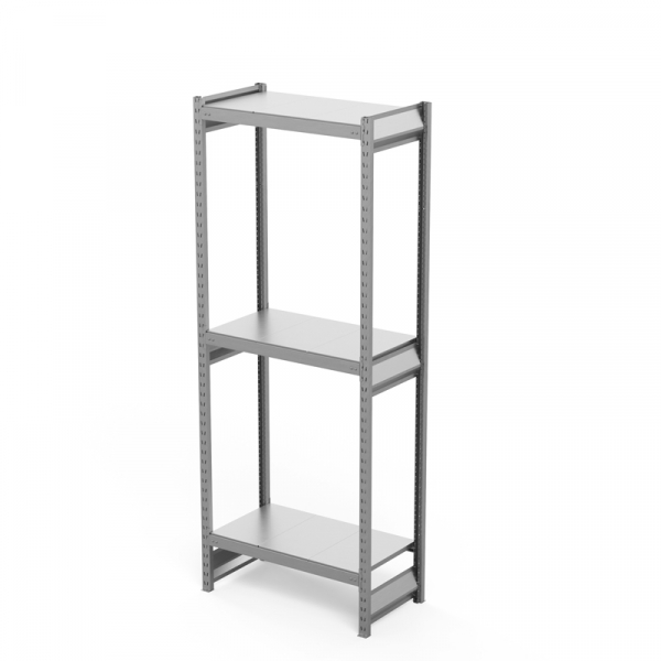 Стеллаж грузовой СГ Ультра (2500х1200х600) 3 яруса, цинк HV Market