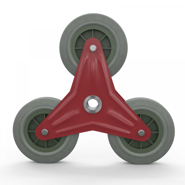 Колесный блок для тележки НТ 1310 с колесами ⌀160 мм