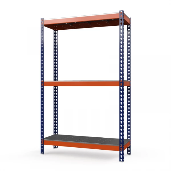 Стеллаж Профи Т (2000/1240/455), 3 яруса металл оц. перф. HV Market