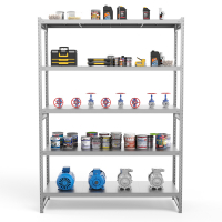 Стеллаж грузовой СГ Ультра (2500х2100х1000) 5 ярусов, цинк HV Market