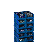 V-3 Пластиковый ящик синий, (342х207х143) 9,4 литра HV Market