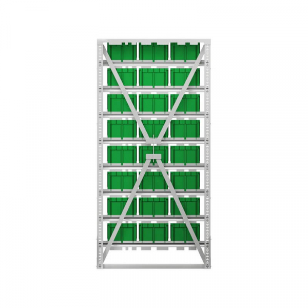Стойка 735х1500 односторонняя А1-00-00-08  (зеленый) HV Market