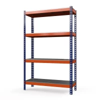 Стеллаж Профи Т (2000/1540/455), 4 яруса металл оц. HV Market