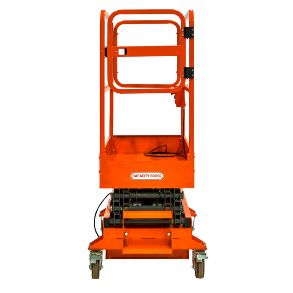 Подъемник ножничный несамоходный SJY-0.3-3.9 (220В; 300 кг; 3,9 м) SMARTLIFT HV Market