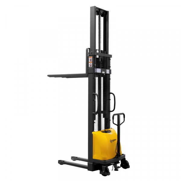 Штабелер с электроподъемом CDD15B-E (1500 кг; 3 м; 12В / 120Ач) SMARTLIFT HV Market