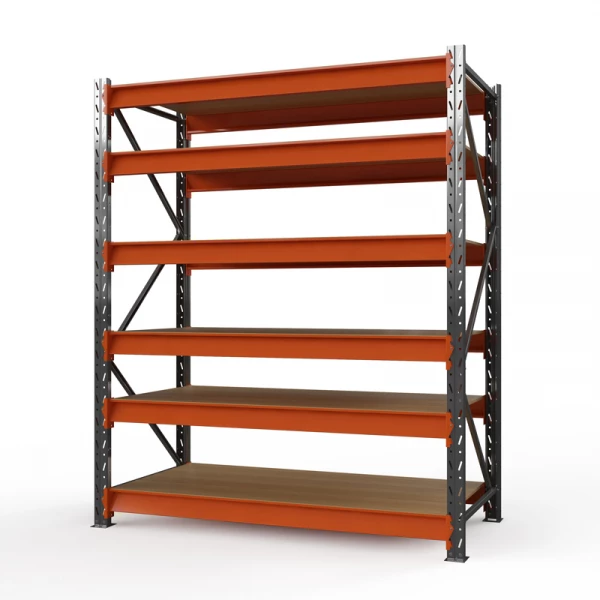 Стеллаж металлический ОПТИМА, 3500х1530х785 мм. Полки: 6 шт. фанера