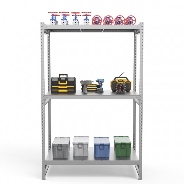 Стеллаж грузовой СГ Ультра (2500х1200х800) 3 яруса, цинк