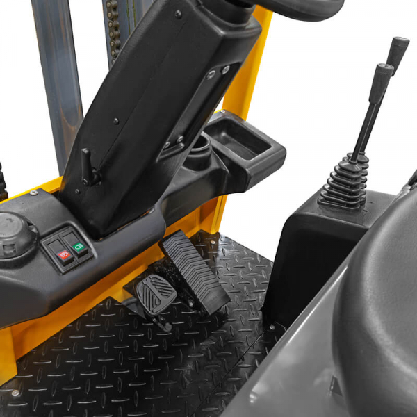 Электропогрузчик трёхопорный TKA15H (1500 кг, 3 м, li-ion 24В / 200Ач) SMARTLIFT