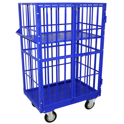 Шкаф каркасный металлический ШТМ 2 (600х900х1200) г/п 550 кг.200 черная резина HV Market