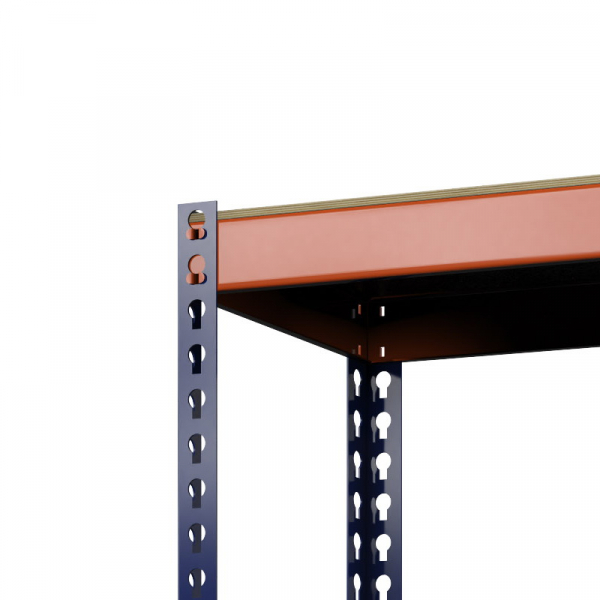 Стеллаж Профи Т (2000/1240/655), 4 яруса фанера