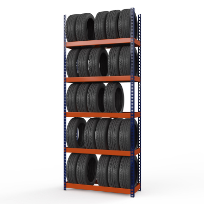 Стеллаж металлический Профи-Т для шин 3000x1540x500 мм. Ярусы:   5 шт. (Т-130-3,0) HV Market