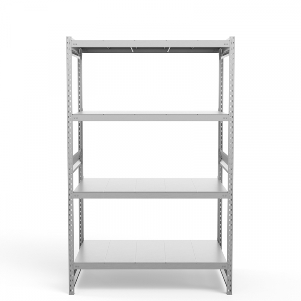 Стеллаж грузовой СГ Ультра (2500х1200х800) 4 яруса, цинк