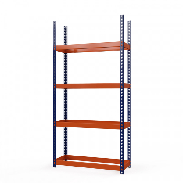 Стеллаж металлический Профи-Т для шин 2500x1240x500 мм. Ярусы:   4 шт. (Т-130/1-2,5 (2500х1240х500) HV Market