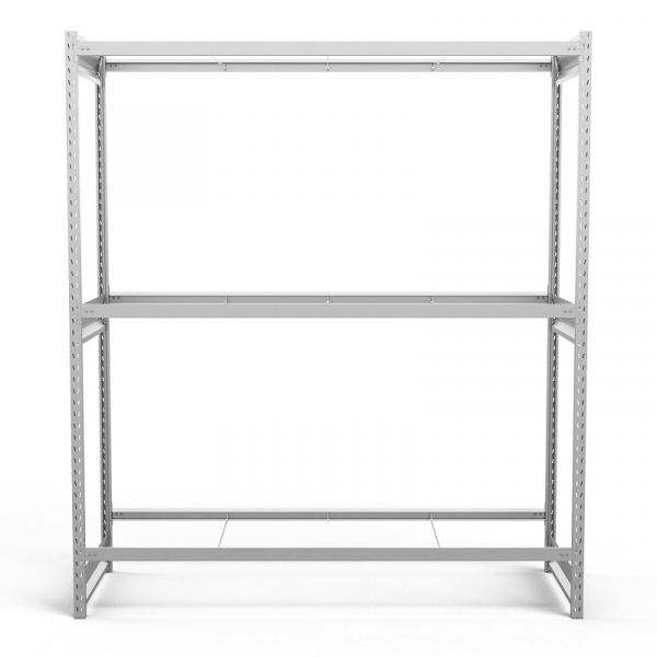 Стеллаж грузовой СГ Ультра (2500х1800х500) 3 яруса, без настила, для шин, дисков, колес