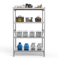 Стеллаж грузовой СГ Ультра (2500х1500х500) 4 яруса, цинк HV Market