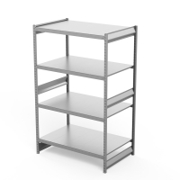 Стеллаж грузовой СГ Ультра (2500х1500х500) 4 яруса, цинк HV Market