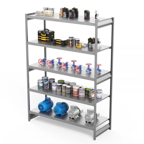 Стеллаж грузовой СГ Ультра (3000х1800х1000) 5 ярусов, цинк HV Market