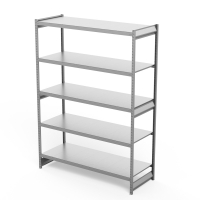 Стеллаж грузовой СГ Ультра (3000х1800х1000) 5 ярусов, цинк HV Market