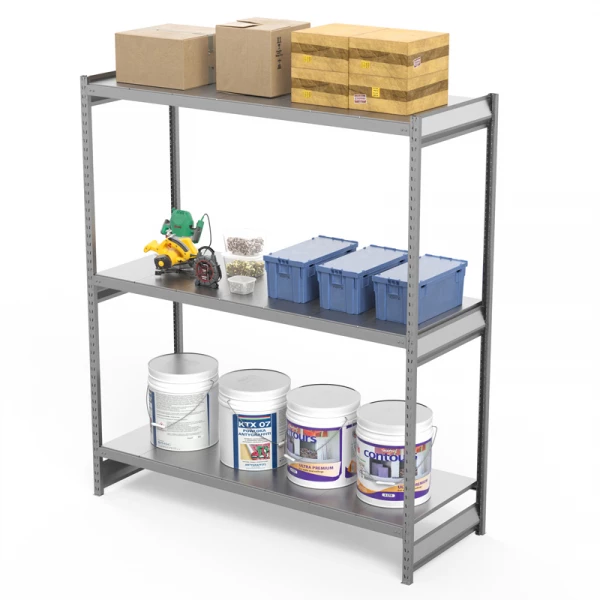 Стеллаж грузовой СГ Ультра (2500х2100х600) 3 яруса, цинк