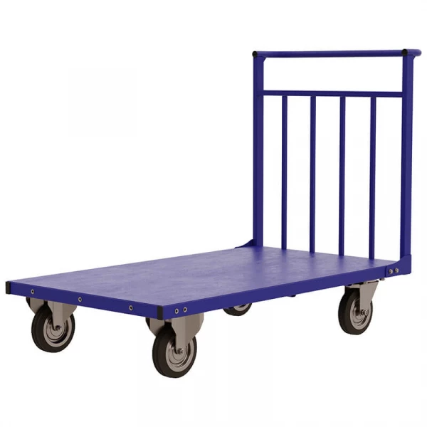 Тележка платформенная ТПУ 5 (700x1200) г/п 800 кг.250 чугунный обод HV Market