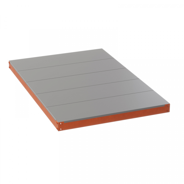 Ярус стеллажа Профи Т, металлический сплошной настил (1540х455 мм)