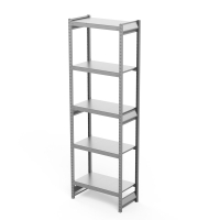 Стеллаж грузовой СГ Ультра (3000х1200х500) 5 ярусов, цинк HV Market