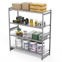 Стеллаж грузовой СГ Ультра (2500х1800х600) 4 яруса, цинк HV Market