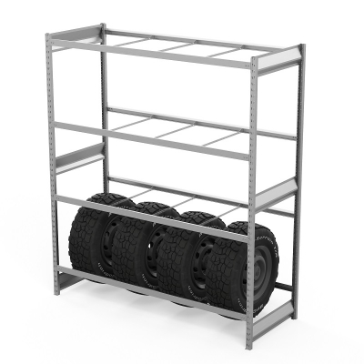 Стеллаж грузовой СГ Ультра (2500х1800х800) 4 яруса, без настила, дли шин, дисков, колес