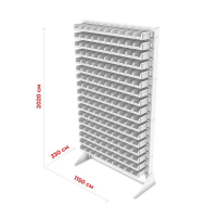 Стойка 1150х2000 односторонняя В1-17-00-00  (желтый) HV Market