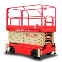 Ножничный подъемник передвижной OXLIFT QX-050-110 11000 мм 500 кг с выдвижной платформой HV Market