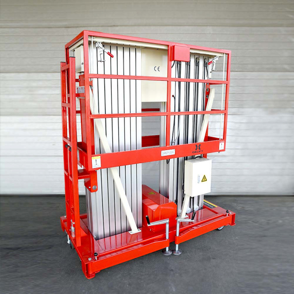 Телескопический двухмачтовый подъемник ZX-2-090 OXLIFT 9000 мм 200 кг HV Market