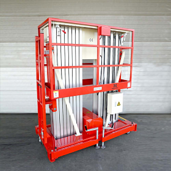 Телескопический двухмачтовый подъемник ZX-2-090 OXLIFT 9000 мм 200 кг HV Market