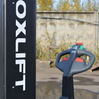Самоходный штабелер с платформой для оператора OXLIFT BX15 5500 мм Premium 1500 кг HV Market