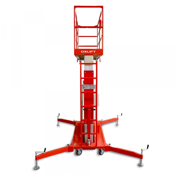 Телескопический двухмачтовый подъемник ZX-2-140 OXLIFT 14 м 200 кг HV Market