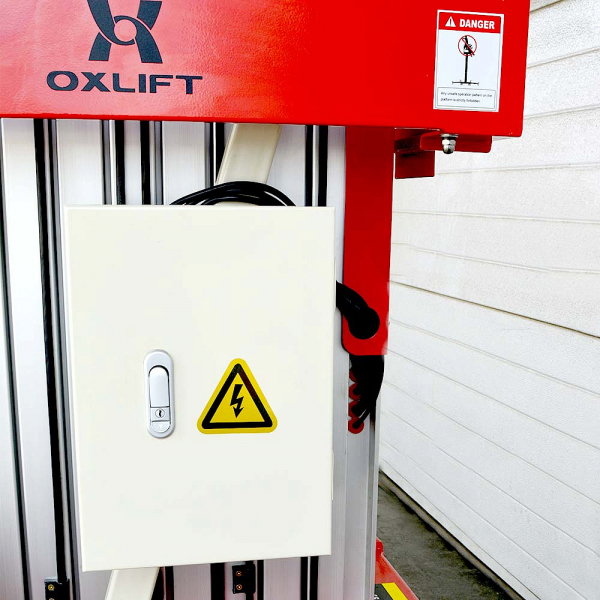 Телескопический двухмачтовый подъемник ZX-2-140 OXLIFT 14 м 200 кг HV Market