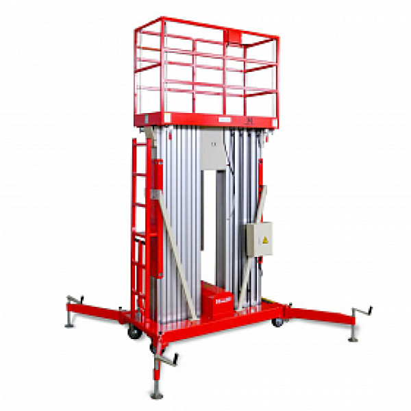 Телескопический двухмачтовый подъемник ZX-2-140 OXLIFT 14 м 200 кг HV Market