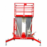 Телескопический двухмачтовый подъемник ZX-2-140 OXLIFT 14 м 200 кг HV Market