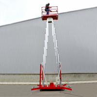 Телескопический двухмачтовый подъемник ZX-2-140 OXLIFT 14 м 200 кг HV Market