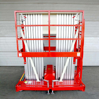 Телескопический двухмачтовый подъемник ZX-2-140 OXLIFT 14 м 200 кг HV Market